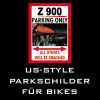 US-Style Parkschilder f�r Bikes
